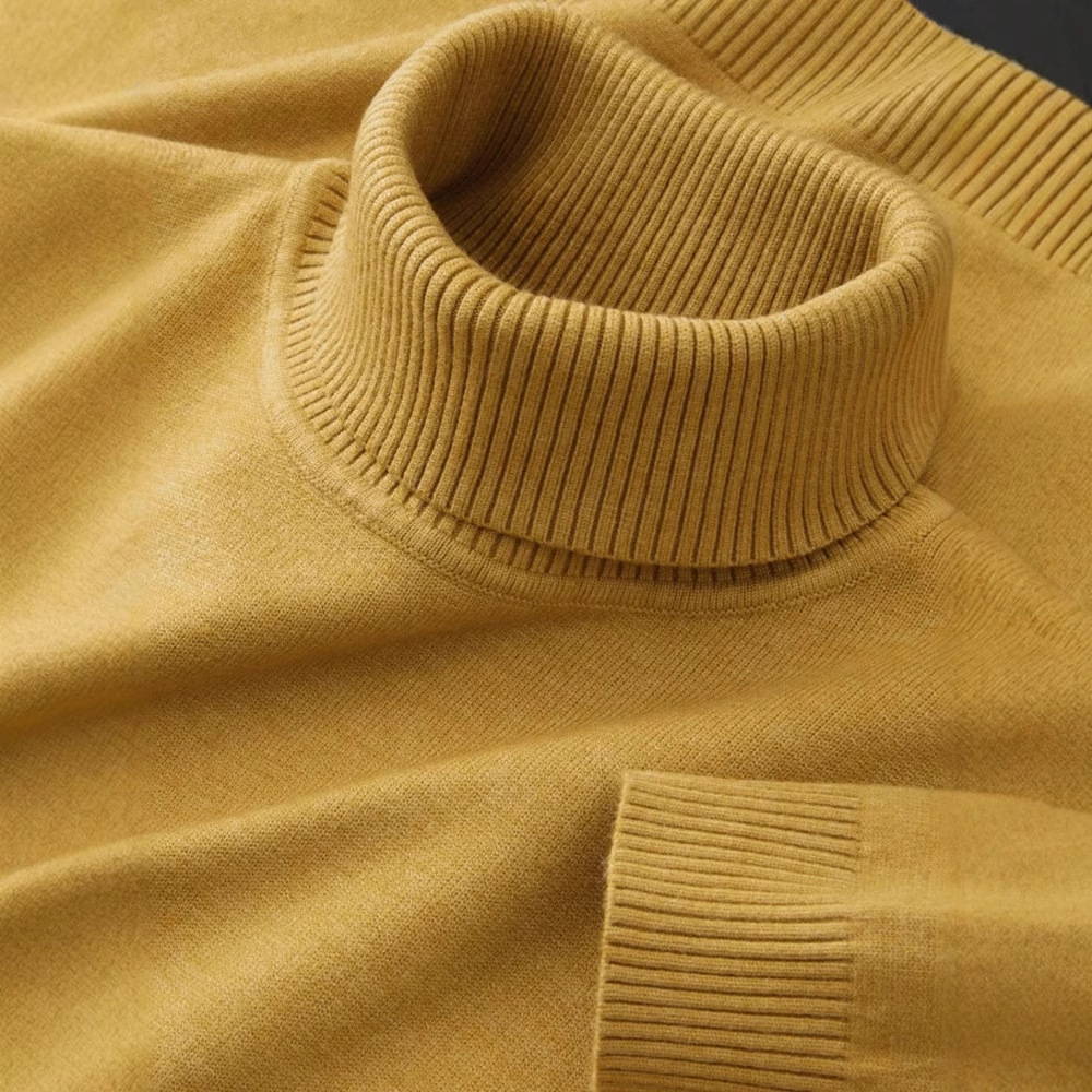Warm Turtle Neck Sweater For Men 6 Warm Turtle Neck Sweater For Men - Image 6