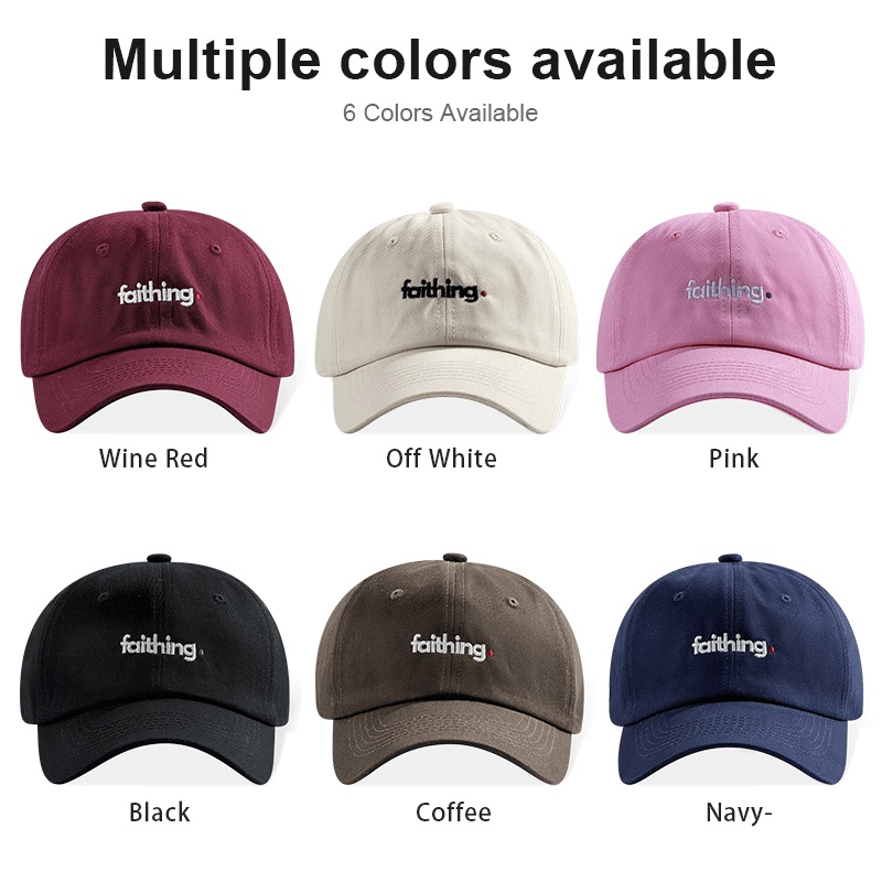 Letter Embroidery Unisex Baseball Cap 8 Letter Embroidery Unisex Baseball Cap - Image 8