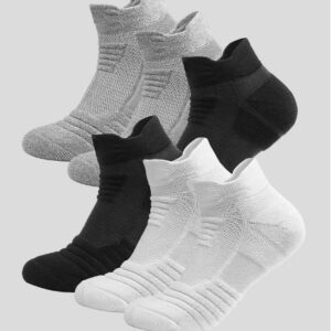 Solid Color Cotton Socks 6-Pack