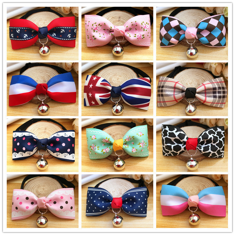 Stylish Printed Bow Tie for Dogs, Cats & Teddy Pets 2 Stylish Printed Bow Tie for Dogs, Cats & Teddy Pets - Image 2
