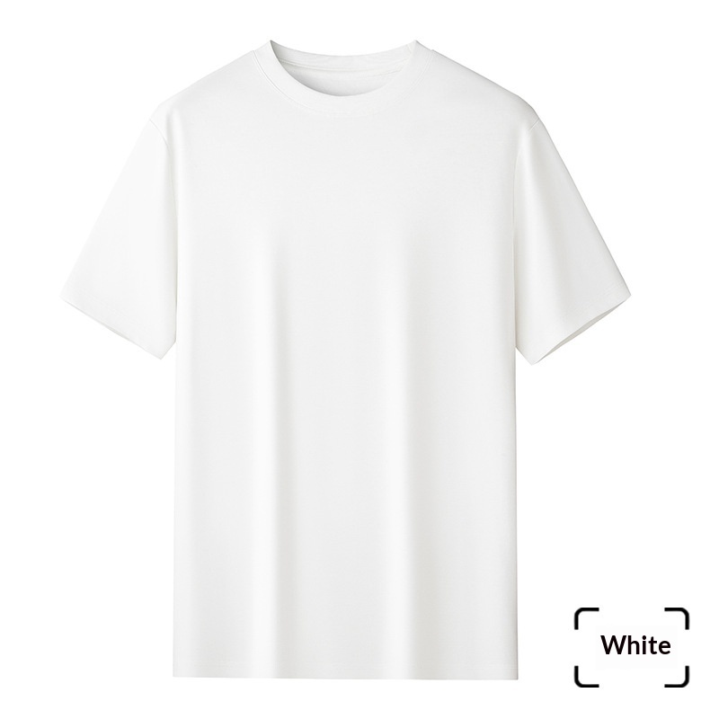 High-quality Crew Neck Short-sleeved T-shirt 6 High-quality Crew Neck Short-sleeved T-shirt - Image 6