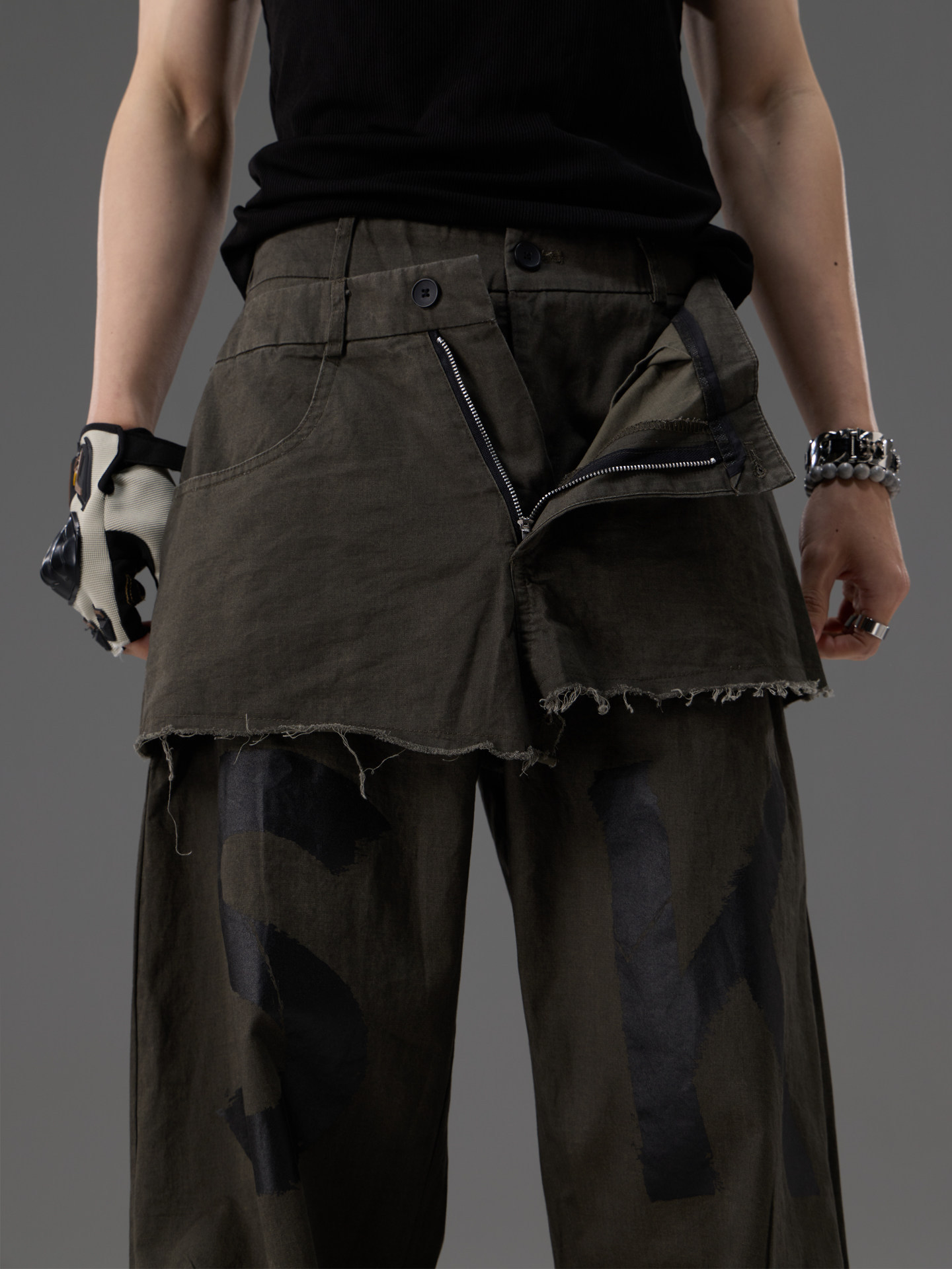 Two-piece Straight-leg Workwear Pants 3 Two-piece Straight-leg Workwear Pants - Image 3