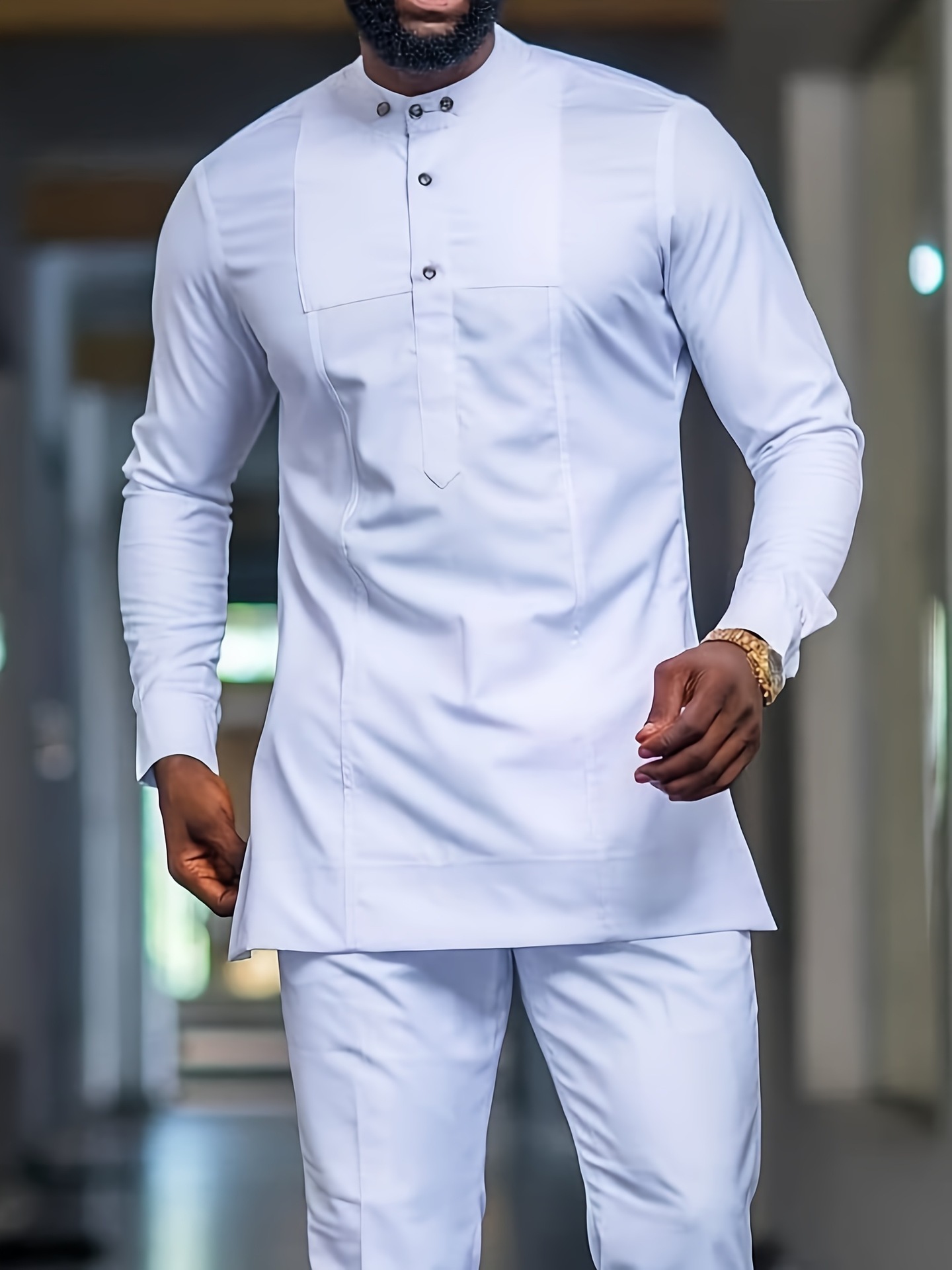 Men's Suit African Style 2 Men's Suit African Style - Image 2