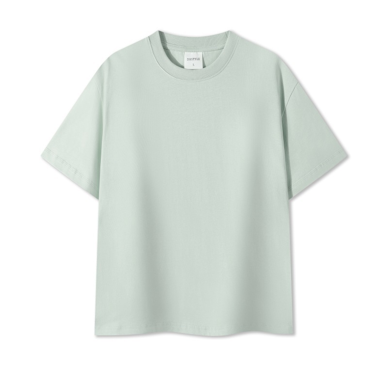 Men's Solid-color Round-neck T-shirt 4 Men's Solid-color Round-neck T-shirt - Image 4