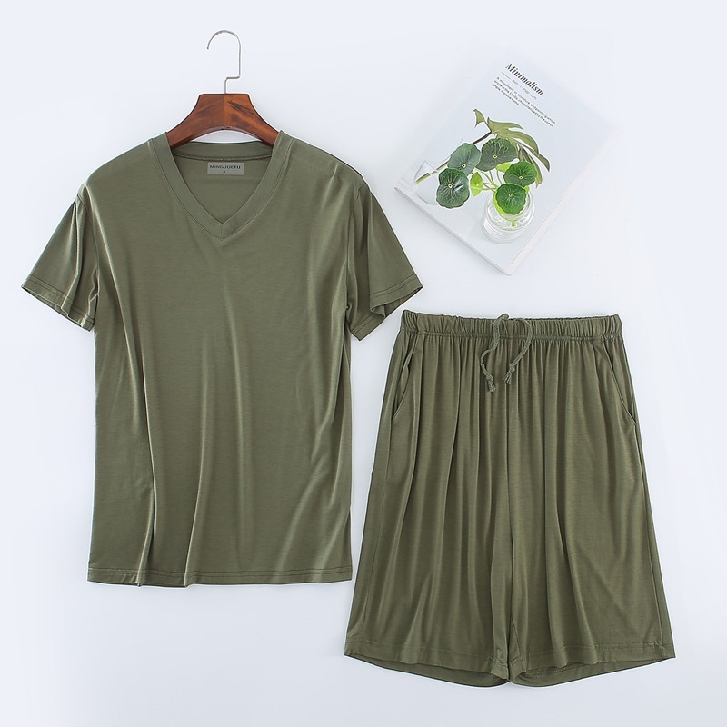 Men's Short Sleeved Shorts Set 9 Men's Short Sleeved Shorts Set - Image 9