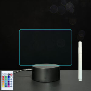 LED Light 3D Acrylic Board Handwriting Message Board