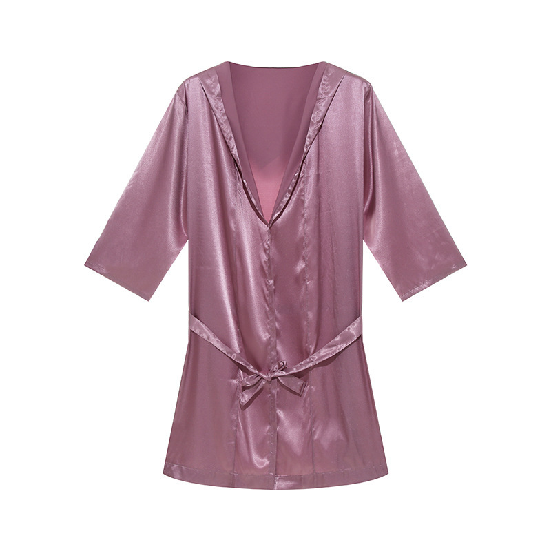 Thin Loose Short Sleeve Pajamas 9 Thin Loose Short Sleeve Pajamas - Image 9