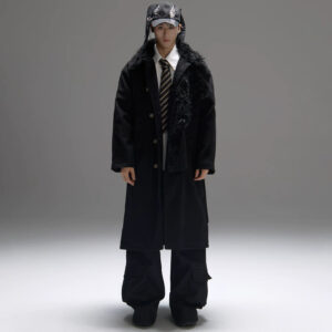 Over-the-knee Trench Cotton Coat