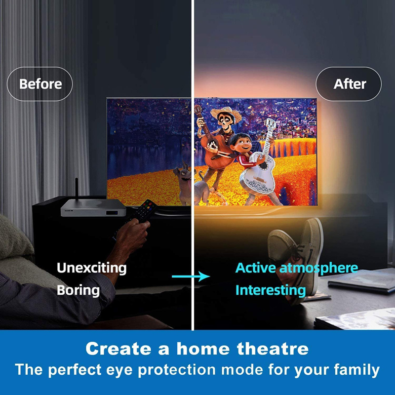 LED Strip Lights Lamp 5050 RGB 4 LED Strip Lights Lamp 5050 RGB - Image 4