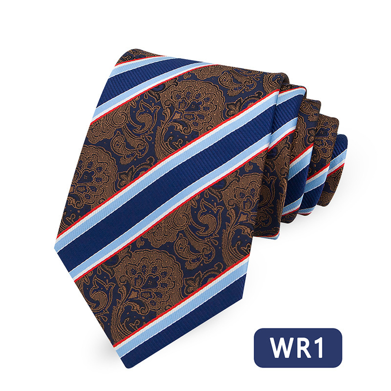 Men's Fashionable Formal Striped Tie 8 Men's Fashionable Formal Striped Tie - Image 8