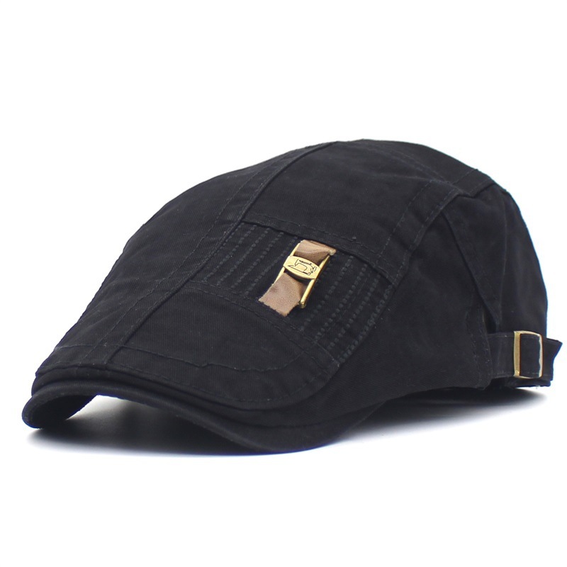 Leather Retro Peaked Cap 8 Leather Retro Peaked Cap - Image 8