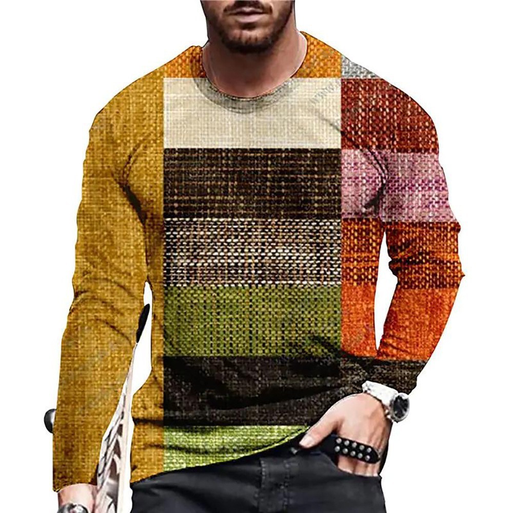 Men's Round Neck 3D Digital Printed T-shirt 10 Men's Round Neck 3D Digital Printed T-shirt - Image 10