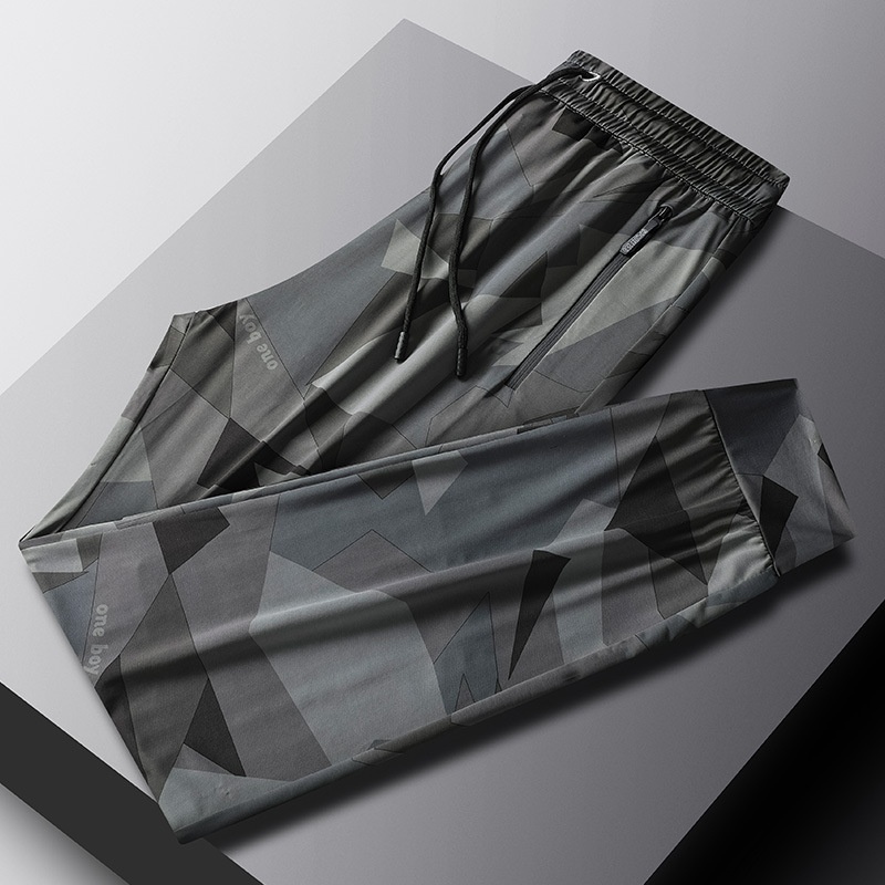Camouflage Loose-Fit Plus-Size Stretch Quick-Dry Sports Trousers 7 Camouflage Loose-Fit Plus-Size Stretch Quick-Dry Sports Trousers - Image 7
