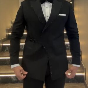Men's Black Tuxedo Blazer