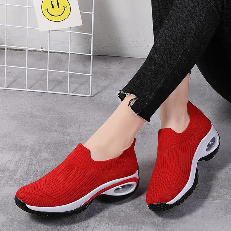 Mesh Breathable Sneakers Air Cushion Running Sports Shoes 8 Mesh Breathable Sneakers Air Cushion Running Sports Shoes - Image 8