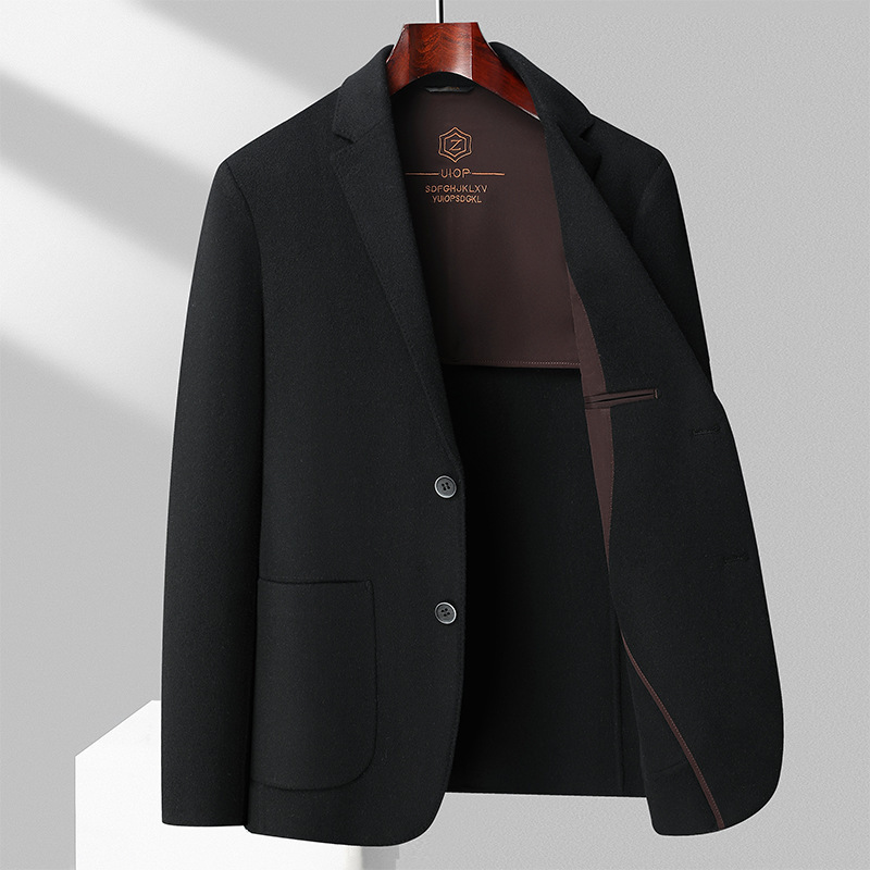 Simple Business-Casual Double-Faced Wool Coat 6 Simple Business-Casual Double-Faced Wool Coat - Image 6