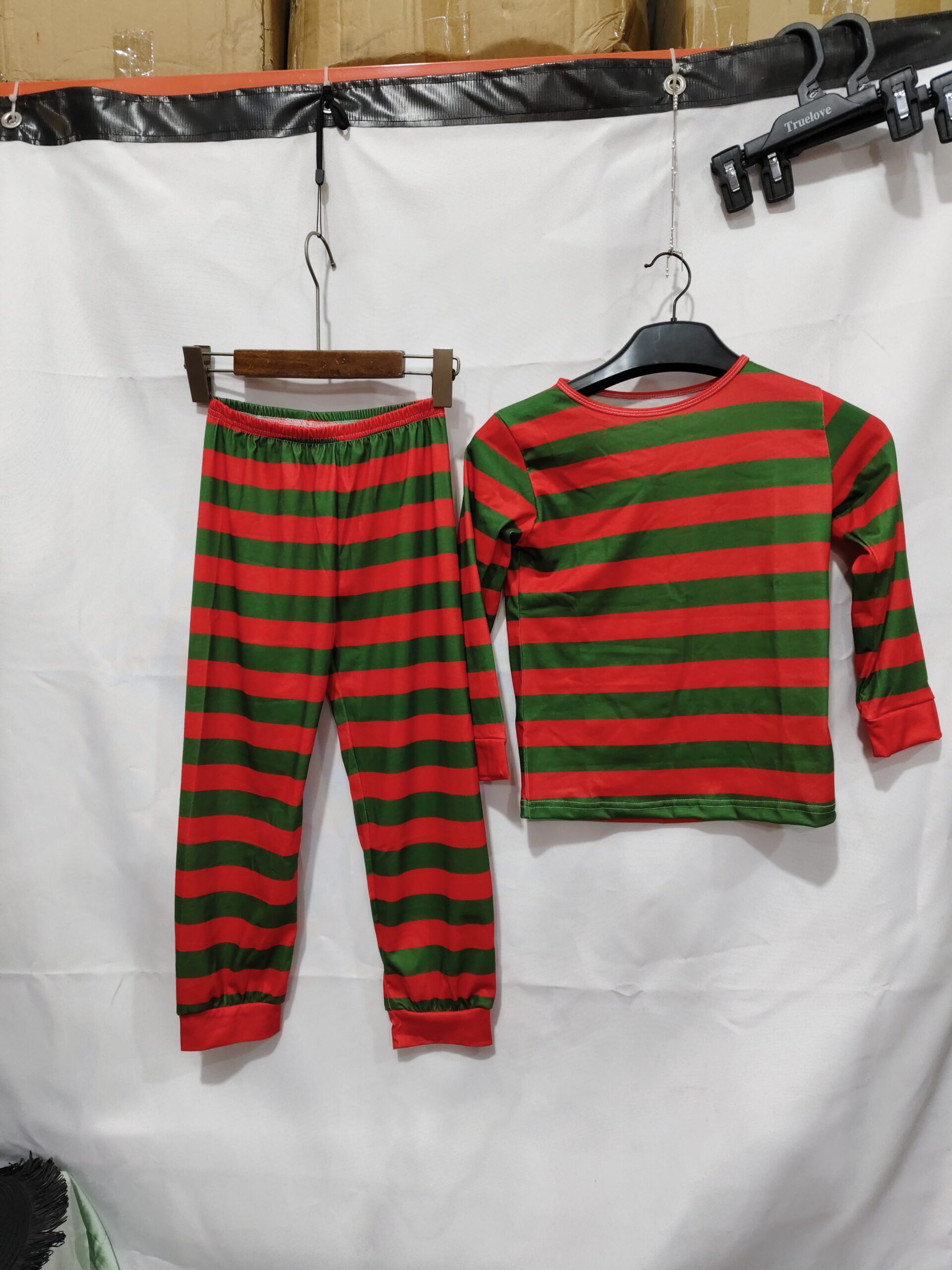Striped Christmas Family Set Loungewear 4 Striped Christmas Family Set Loungewear - Image 4