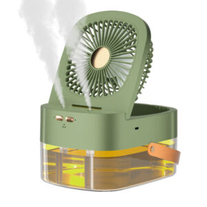 Remote Control Humidifying Spray Fan