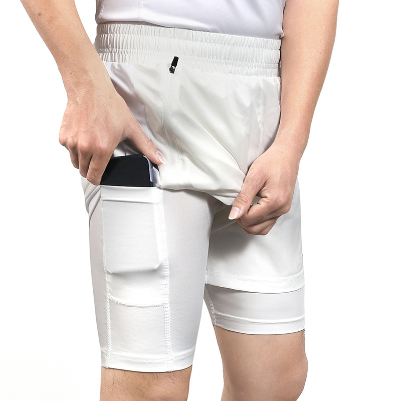 Sweatpants With Liner Quick-Drying And Breathable Running Shorts 3 Sweatpants With Liner Quick-Drying And Breathable Running Shorts - Image 3