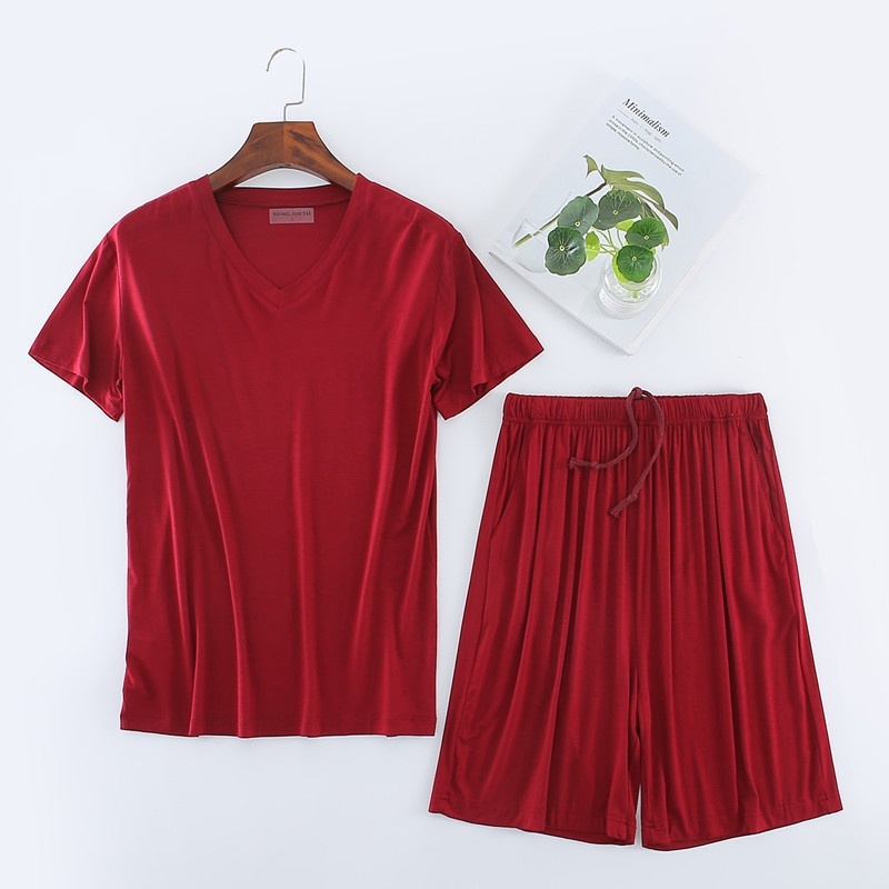 Men's Short Sleeved Shorts Set 10 Men's Short Sleeved Shorts Set - Image 10