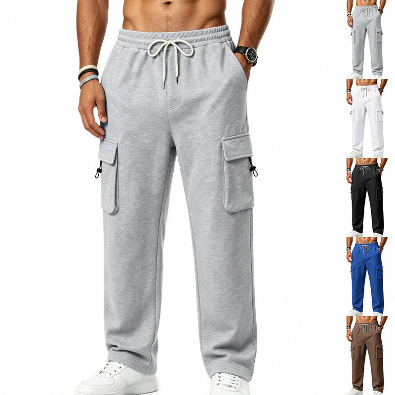 Sporty Multi-pocket Trousers 1 Sporty Multi-pocket Trousers