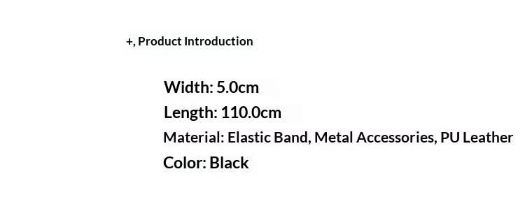 Men's Wide And Thick Elastic Suspenders 5 Men's Wide And Thick Elastic Suspenders - Image 5