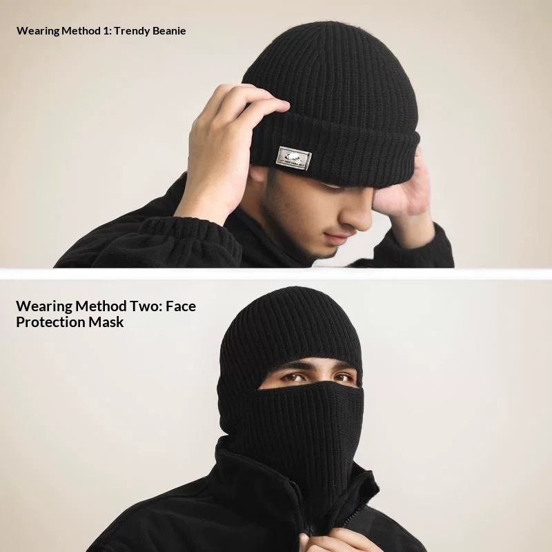Knitted Woolen Hat 1 Knitted Woolen Hat