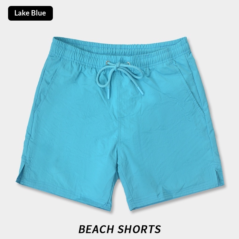Solid-color Breathable Quick-drying Beach Shorts 9 Solid-color Breathable Quick-drying Beach Shorts - Image 9
