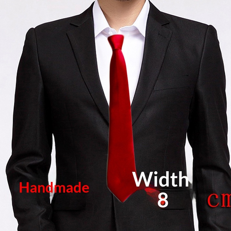 Men's Formal Slid-color Tie 10 Men's Formal Slid-color Tie - Image 10