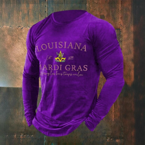 Custom made Round Neck, Long Sleeves Shirt 3 Custom made Round Neck, Long Sleeves Shirt - Image 3