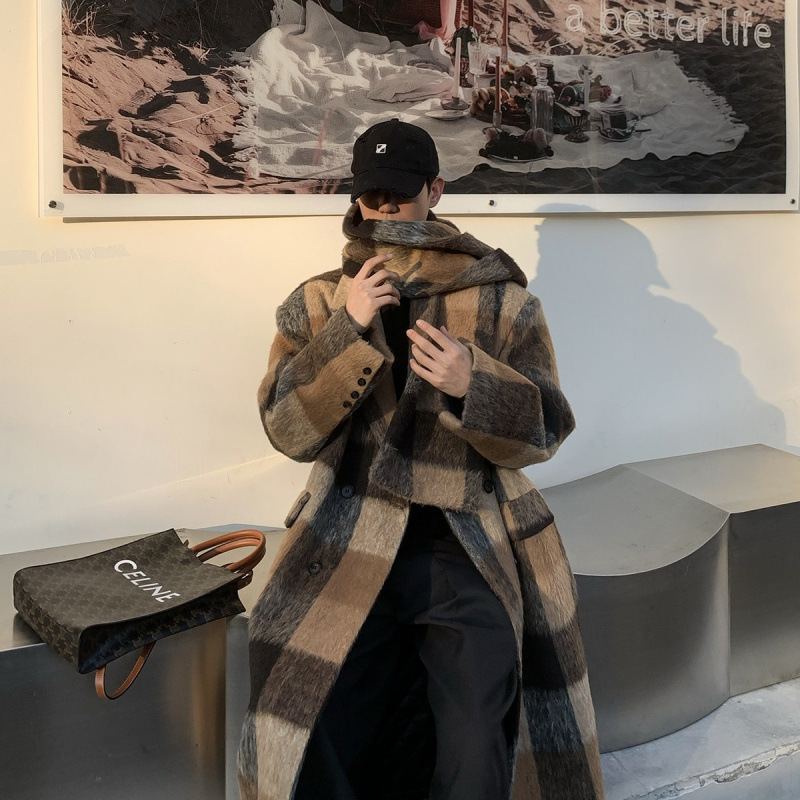 Extra-long Casual Men's Coat 5 Extra-long Casual Men's Coat - Image 5