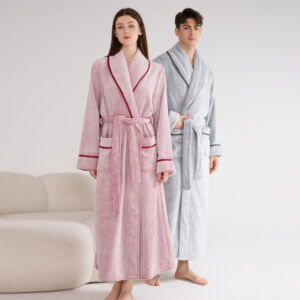 Thick Flannel Night-robe