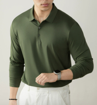 Men's Polo Shirt With Lapel Collar 6 Men's Polo Shirt With Lapel Collar - Image 6