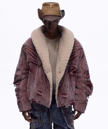 Corduroy Duck Down Jacket 8 Corduroy Duck Down Jacket - Image 8