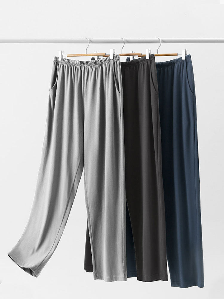 Cotton Loose And Comfortable Men's Sleeping Pants 6 Cotton Loose And Comfortable Men's Sleeping Pants - Image 6