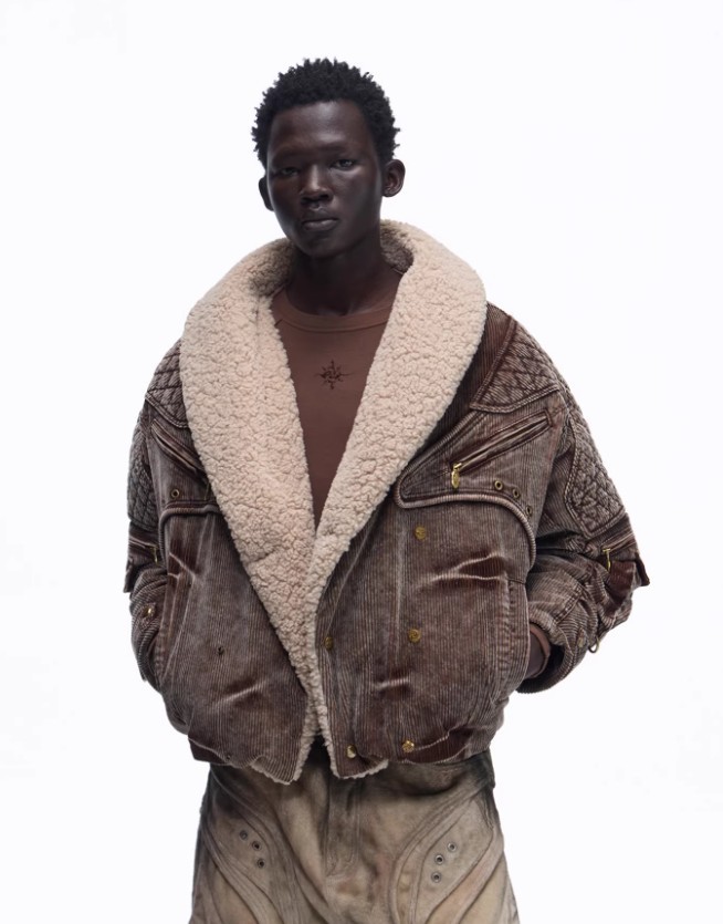 Corduroy Duck Down Jacket 5 Corduroy Duck Down Jacket - Image 5