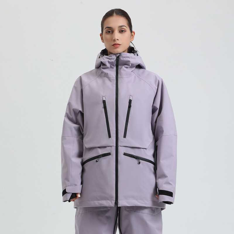 Womens Waterproof Fully Taped Snowboard Jacket 1 Womens Waterproof Fully Taped Snowboard Jacket