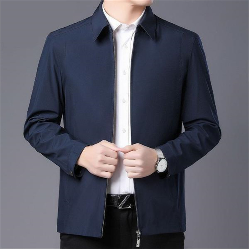 Turn-down Collar Button-up Casual Summer Jacket 1 Turn-down Collar Button-up Casual Summer Jacket