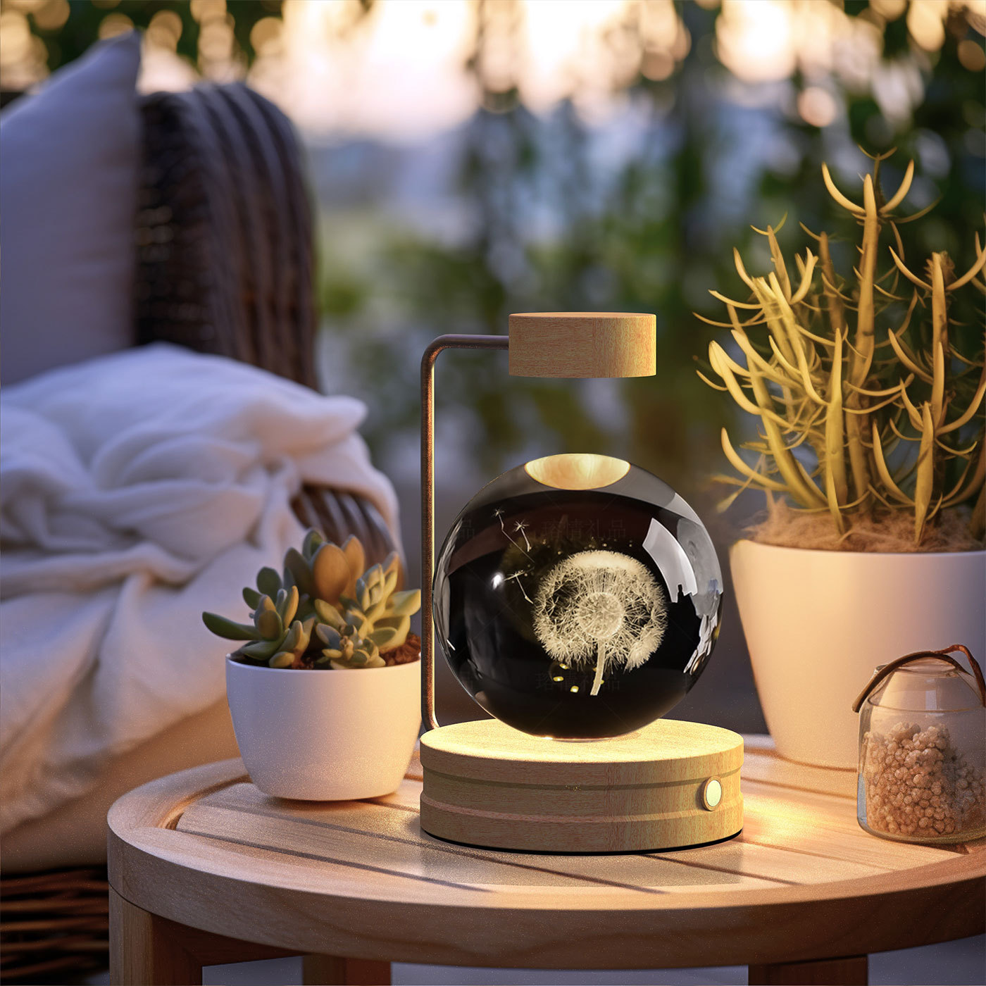 Crystal Ball Night Light USB Power 8 Crystal Ball Night Light USB Power - Image 8