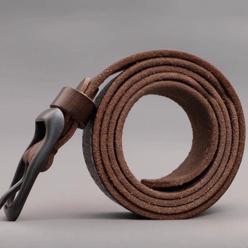 Men's Full-grain Leather Belt 4 Men's Full-grain Leather Belt - Image 4