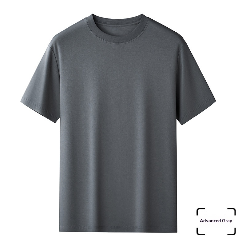 High-quality Crew Neck Short-sleeved T-shirt 7 High-quality Crew Neck Short-sleeved T-shirt - Image 7