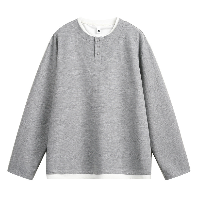 Men's Loose-fitting Long-sleeve Undershirt 3 Men's Loose-fitting Long-sleeve Undershirt - Image 3