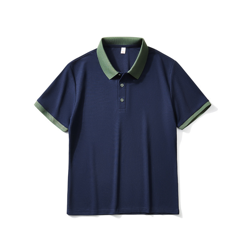 Ice-silk Cooling Casual Men's Polo Shirt 7 Ice-silk Cooling Casual Men's Polo Shirt - Image 7