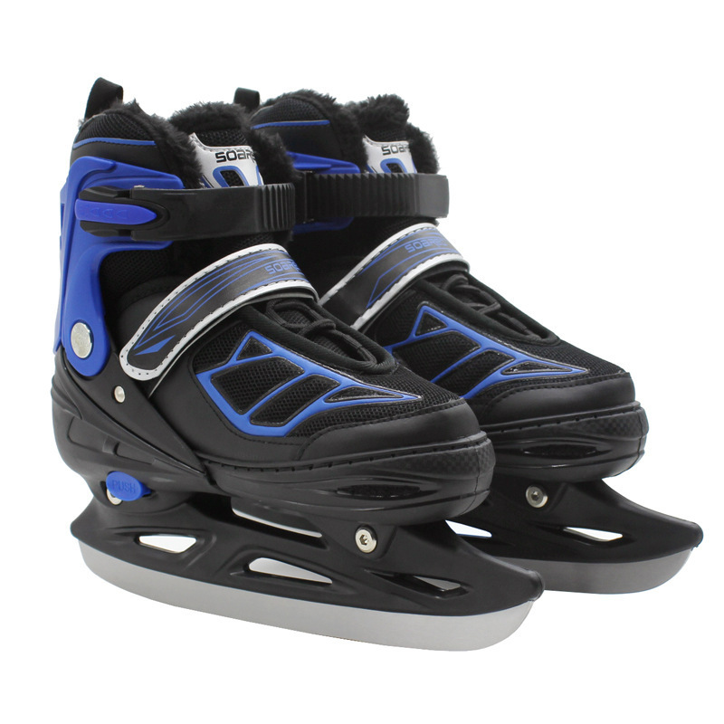 Children's Plush Insulated Adjustable Ice Skate Shoes 4 Children's Plush Insulated Adjustable Ice Skate Shoes - Image 4