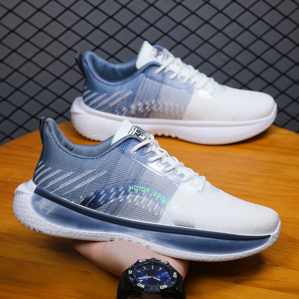 Men Non-slip Sports Sneakers Running Shoes 8 Men Non-slip Sports Sneakers Running Shoes - Image 8