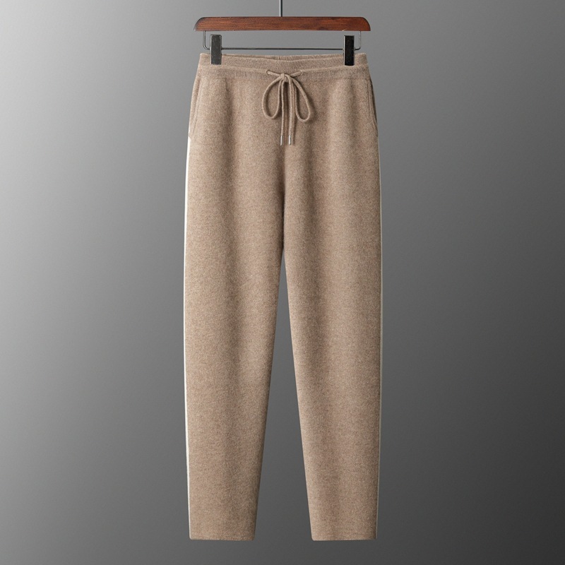 Cashmere Loose Knitted Casual Pants 6 Cashmere Loose Knitted Casual Pants - Image 6