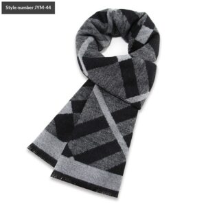 Men's Wool-Blend Plaid Scarf