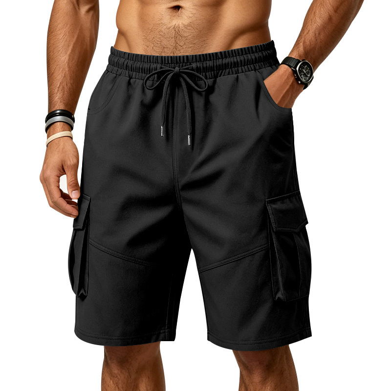 Loose-Fit Casual Plus-Size Shorts 8 Loose-Fit Casual Plus-Size Shorts - Image 8