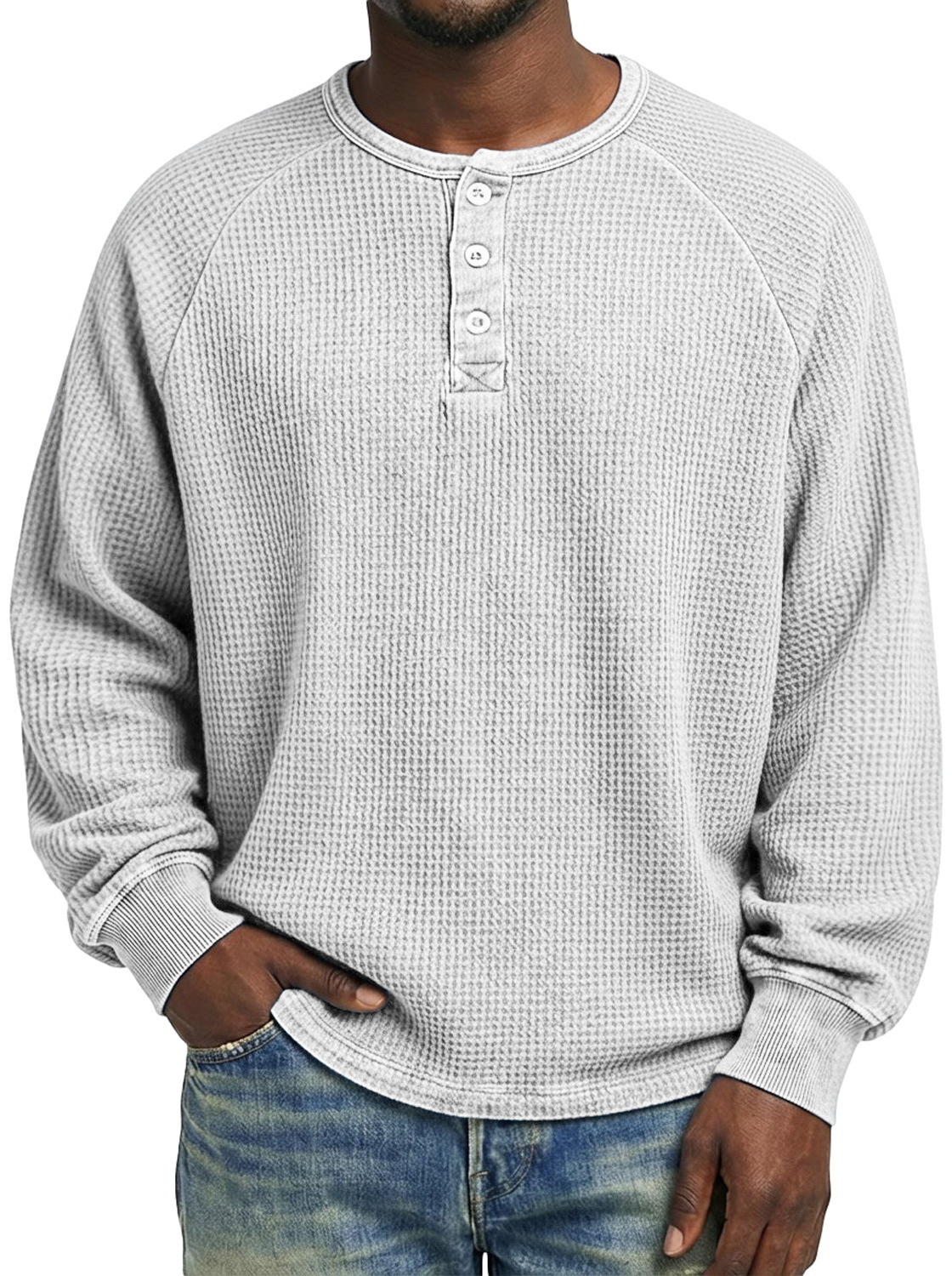 Men's Printed Casual Long-sleeve Shirt 7 Men's Printed Casual Long-sleeve Shirt - Image 7
