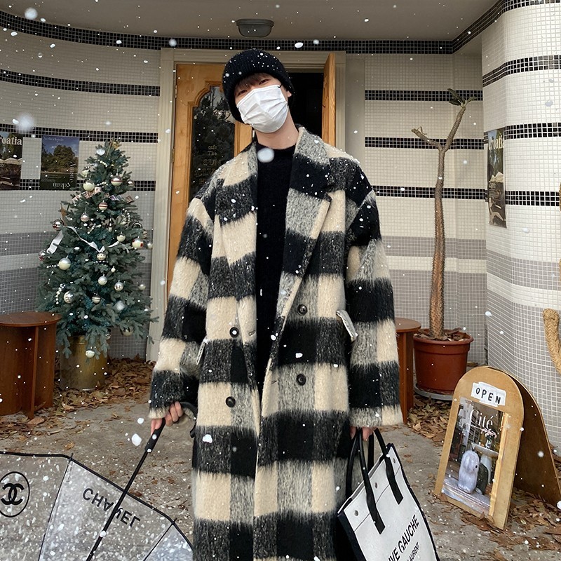 Extra-long Casual Men's Coat 3 Extra-long Casual Men's Coat - Image 3